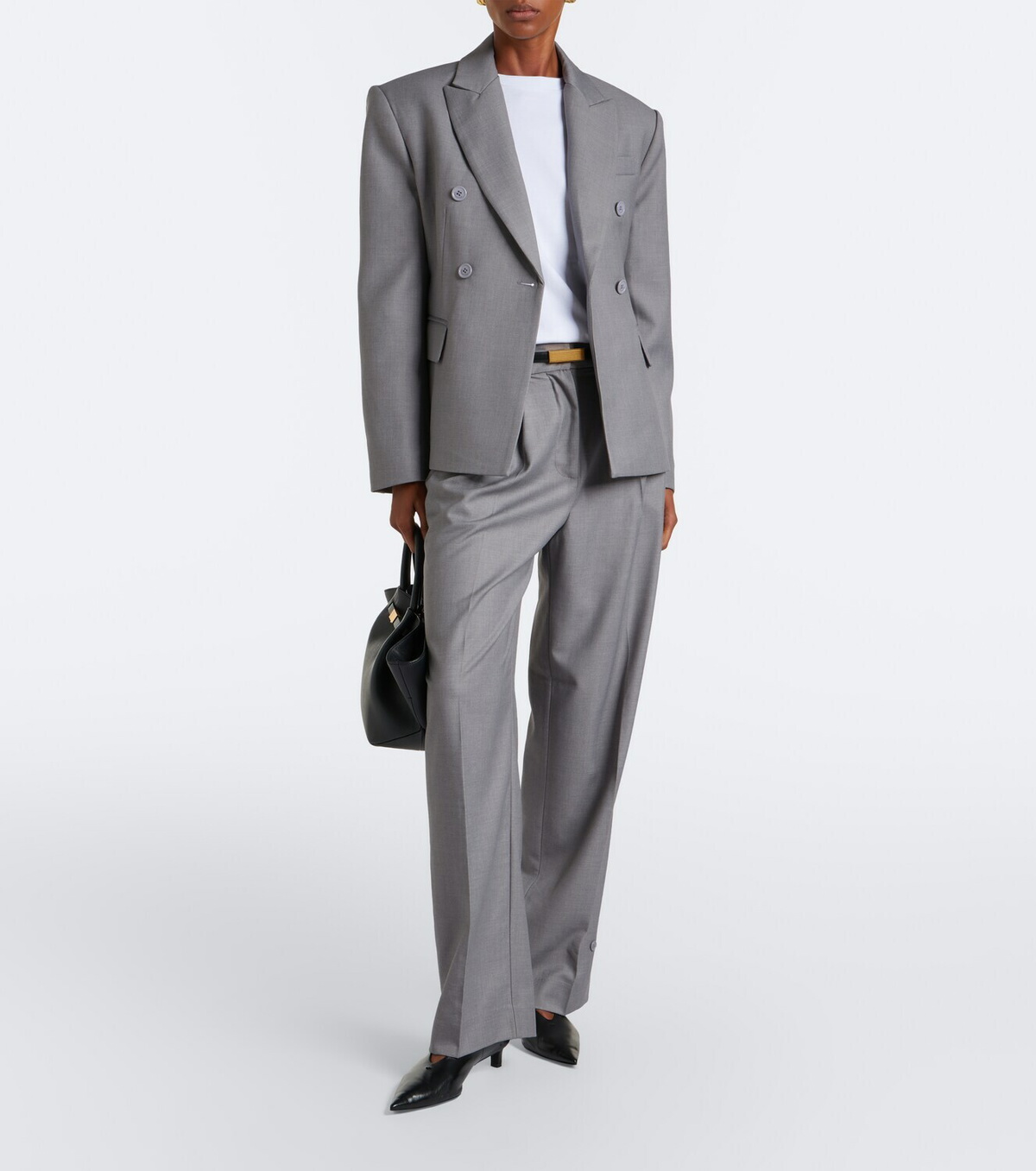 The Frankie Shop Dover double-breasted blazer