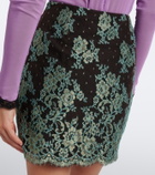 Valentino Lace miniskirt