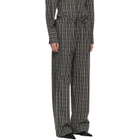 Róhe Black Relaxed-Fit Trousers