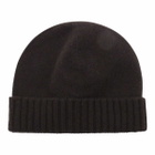 Malo Dark Brown Cashmere Beanie