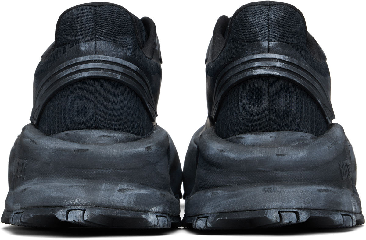 【DIESEL】 25SS D-Cage Runner Sneakers Black Men's D-Cage Runner-Sneakers in TPU-trimmed ripstop | Black