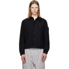 Stone Island Black 4100036 David Light-TC_S.I. Ghost Jacket