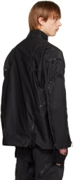 ænrmòus Black Articulated Disintegrable Jacket