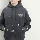 Gallery Dept Men's Gd Paint Logo Hoodie in Vintage Black