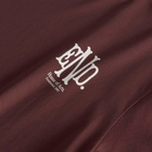 END. Mono T-shirt in Oxblood