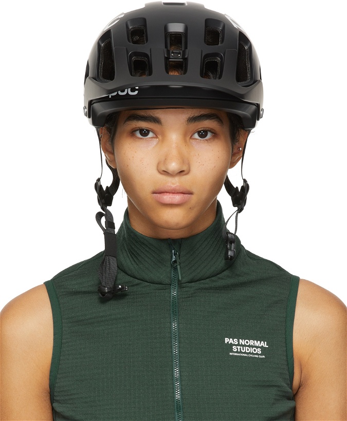 Photo: POC Black Tectal Race MIPS Mountain Bike Helmet