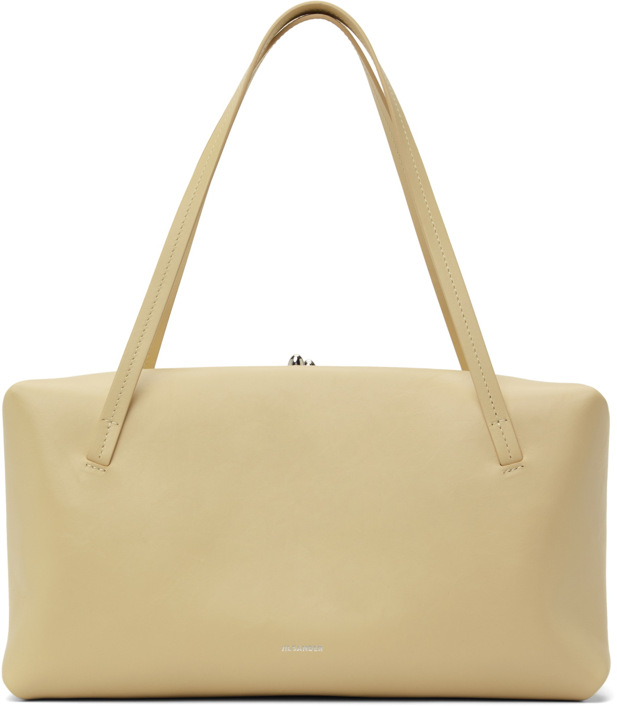 【ミニマルで都会的】JILSANDER Goji Pillow スモール ホワイト Jil Sander Off-White Goji Pillow Small Bag Jil Sander