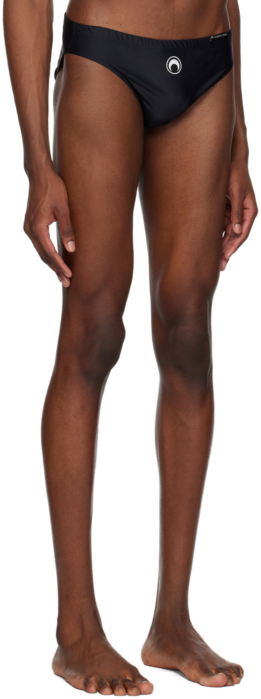 Marine Serre Black Active Swim Briefs