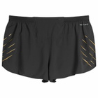Nike Running Men's Aeroswift Jakob 2in Short in Black/Gold