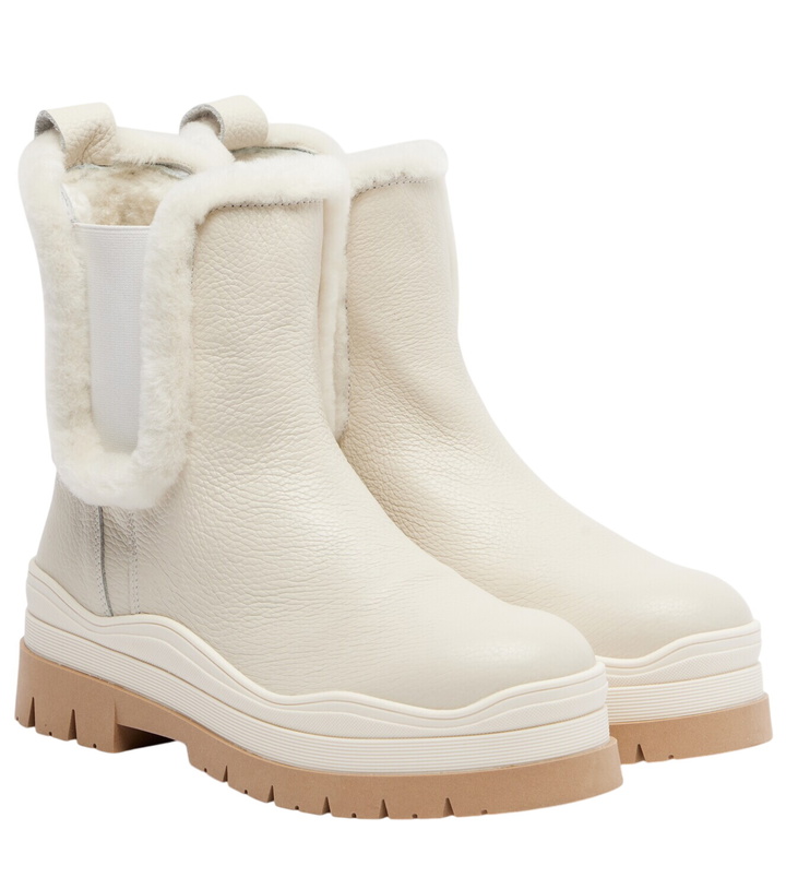 Photo: Bogner Arosa shearling-lined leather ankle boots
