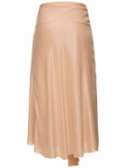 VICTORIA BECKHAM - Cami Flower Detail Midi Skirt