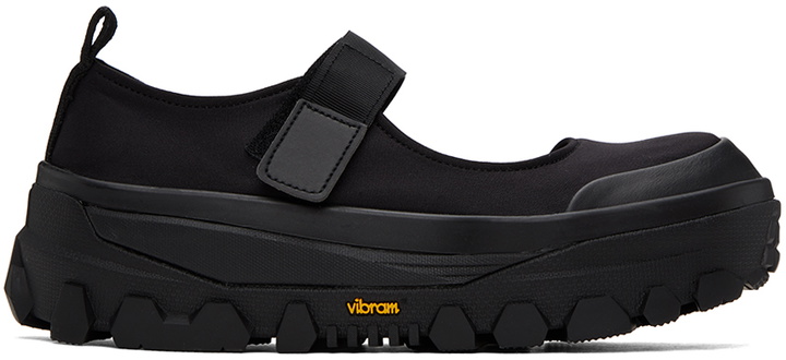 Photo: AMOMENTO Black Vibram Mary Jane Loafers