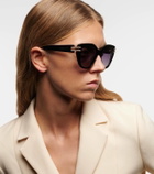 Dior Eyewear CDior B4I Butterfly embellished sunglasses