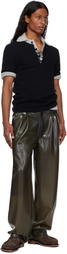Magliano Gray Folsom Doppia Latex Trousers