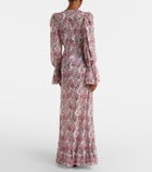 Bananhot Berta paisley beach cover-up