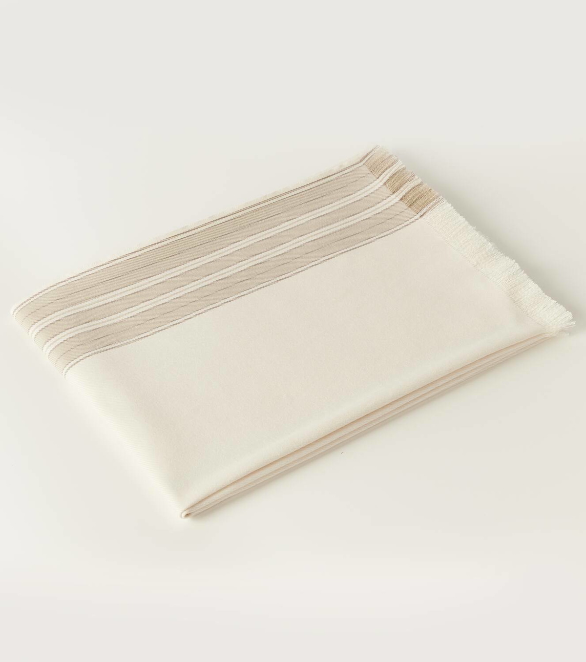 Loro Piana Suitcase striped beach towel