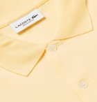 Lacoste - Pima Cotton-Piqué Polo Shirt - Yellow