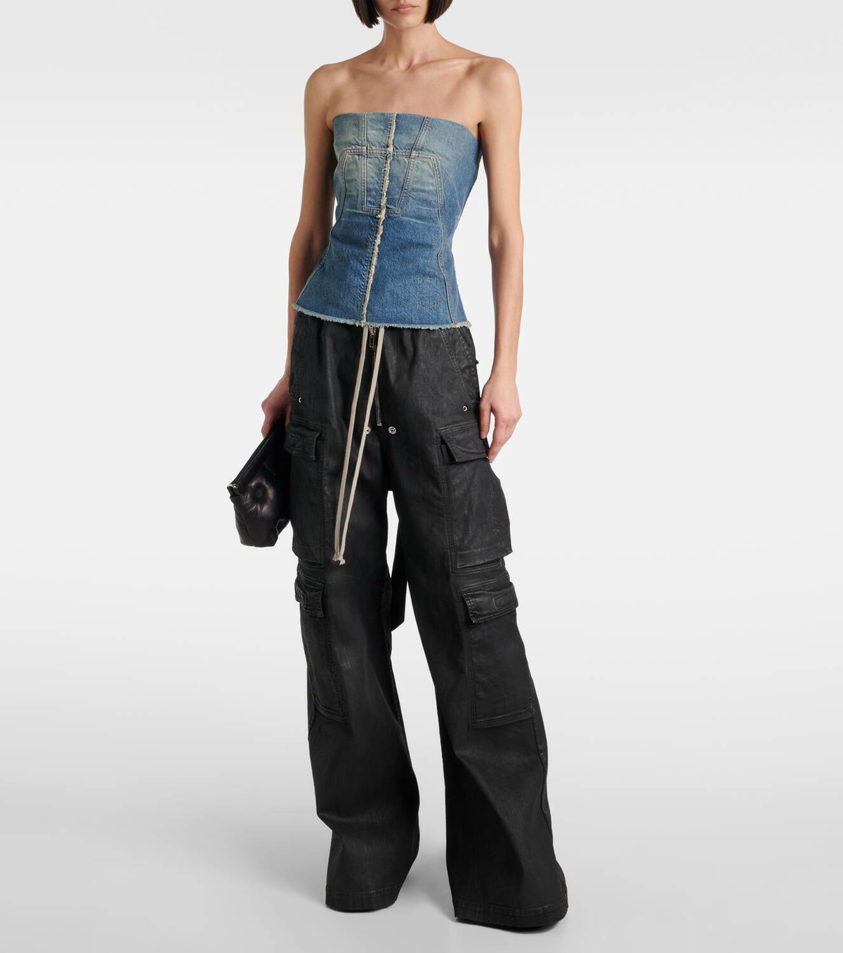 Rick Owens Denim corset