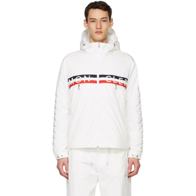 Photo: Moncler White Down Olargues Jacket