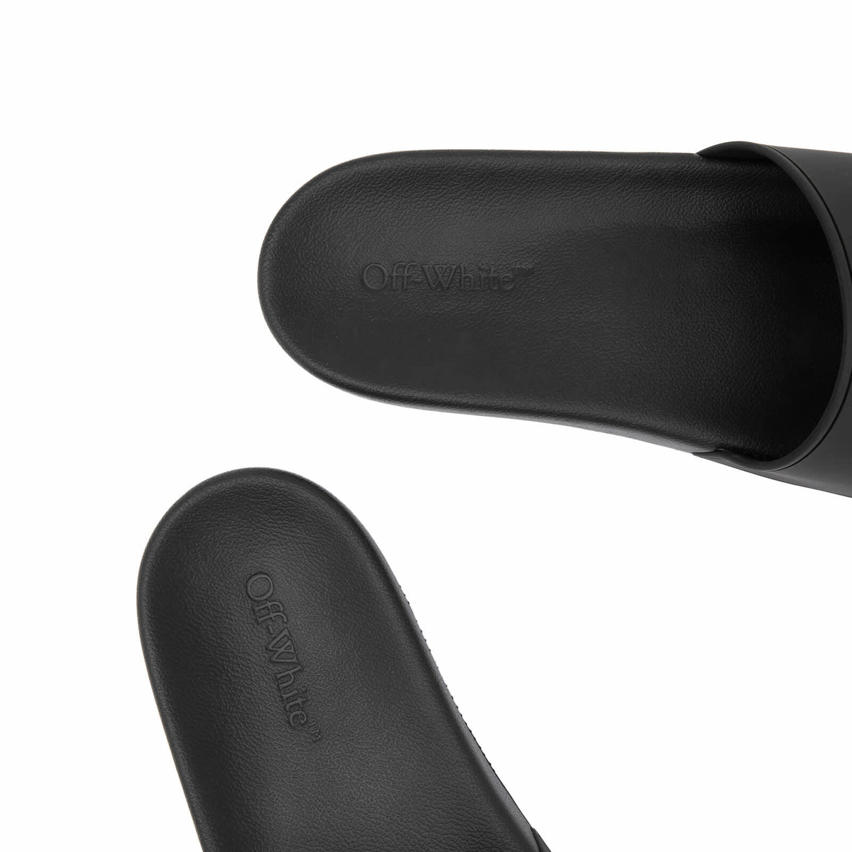 Off-White Men's Bookish Slides in Black/White