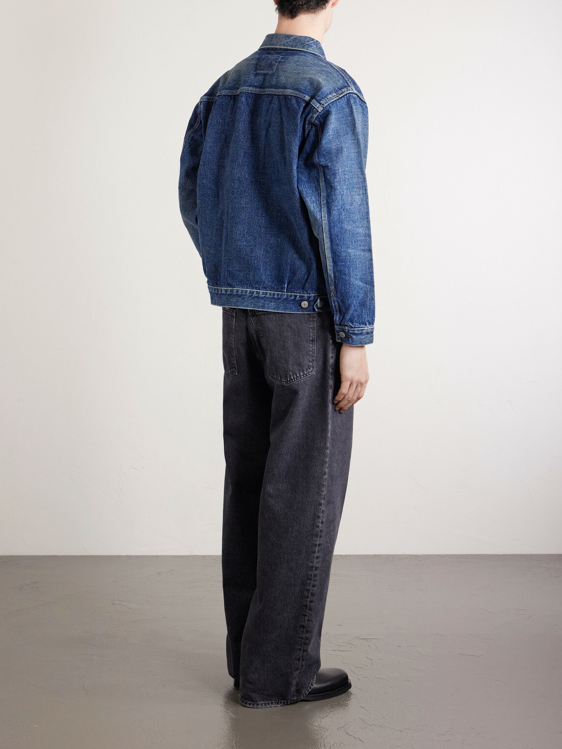 FULLCOUNT - Type 2 Fear of the Dark Selvedge Denim Jacket - Blue