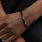 MASTERMIND WORLD Men's Bracelet in Onyx