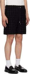 AMIRI Black MA Quad Toweling Shorts