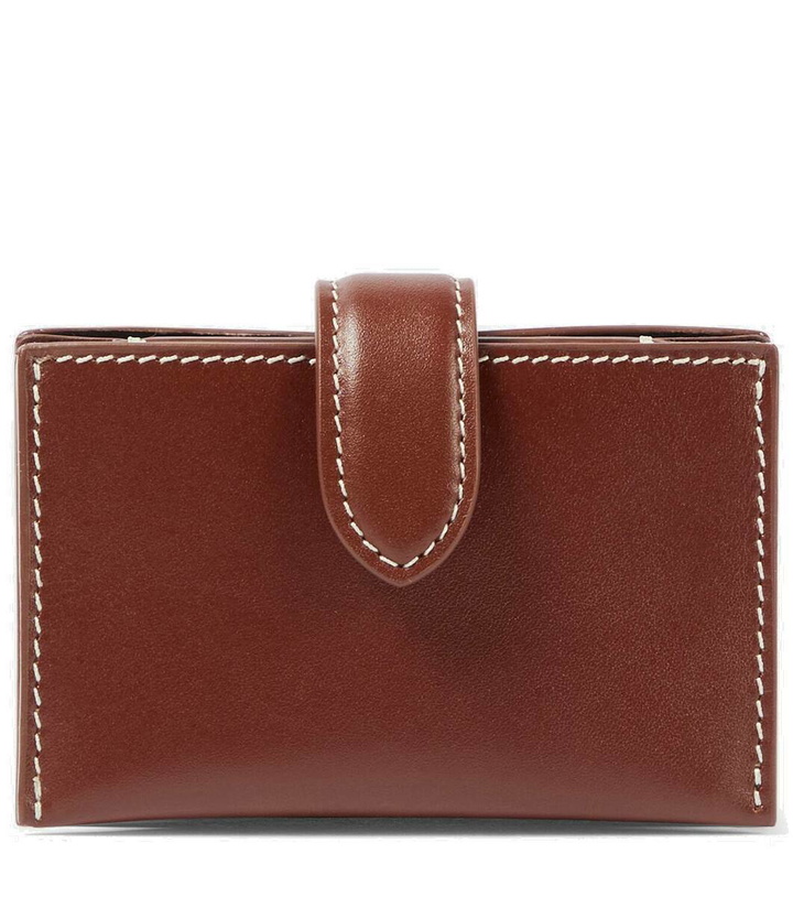 Photo: The Row Leather card case