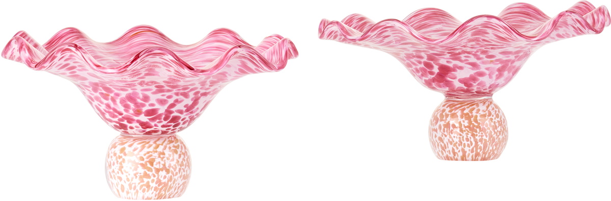 Laetitia Rouget Pink & Yellow Lola Soucoupe Dishes