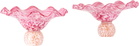 Laetitia Rouget Pink & Yellow Lola Soucoupe Dishes