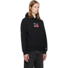 Polo Ralph Lauren Black Embroidered Logo Hoodie