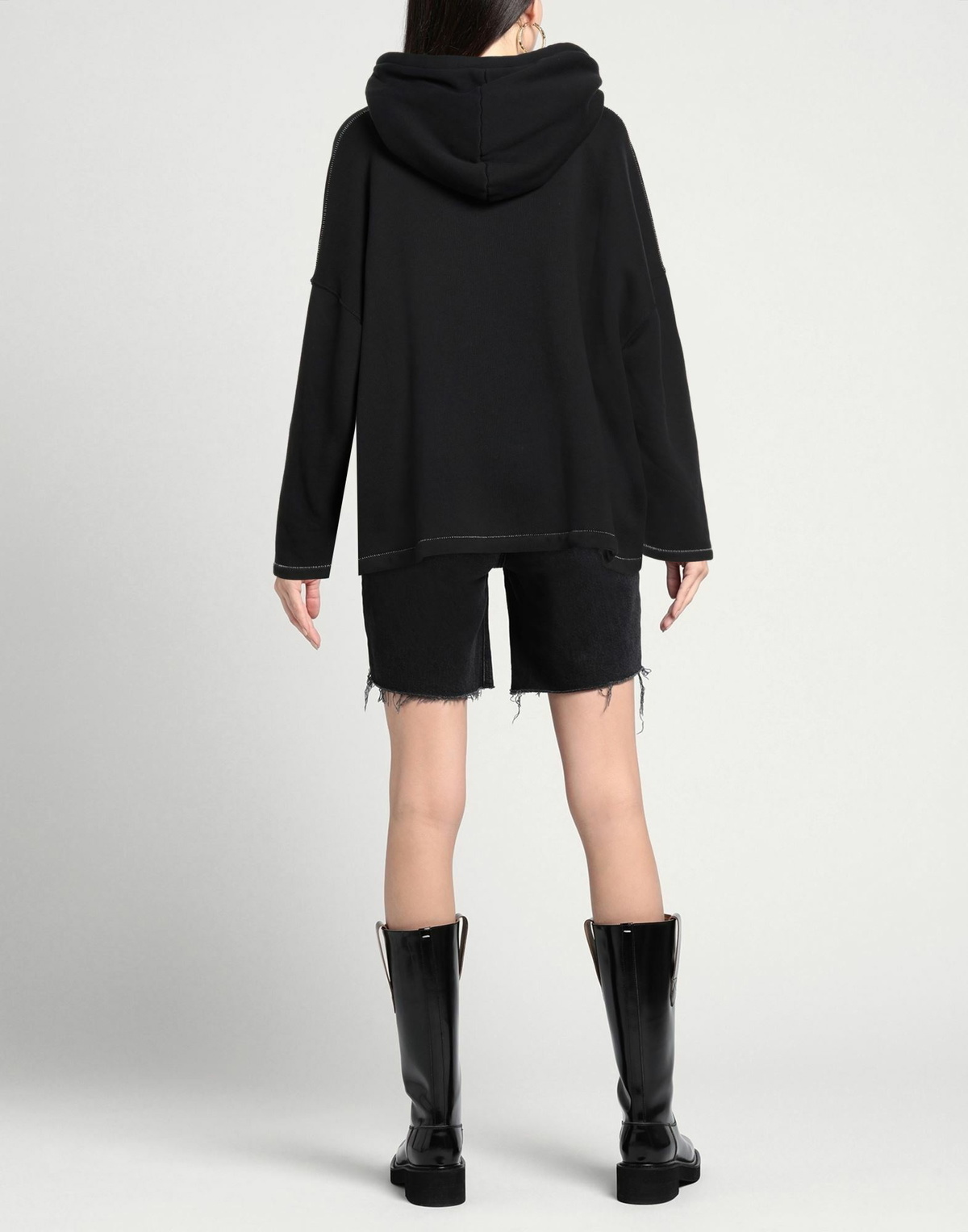 Bonsai Womens Sweatshirt in Black