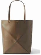 LOEWE - Puzzle Large Panelled Leather Tote Bag