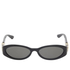 Gucci Women's Hailey Sunglasses in Black/Grey 