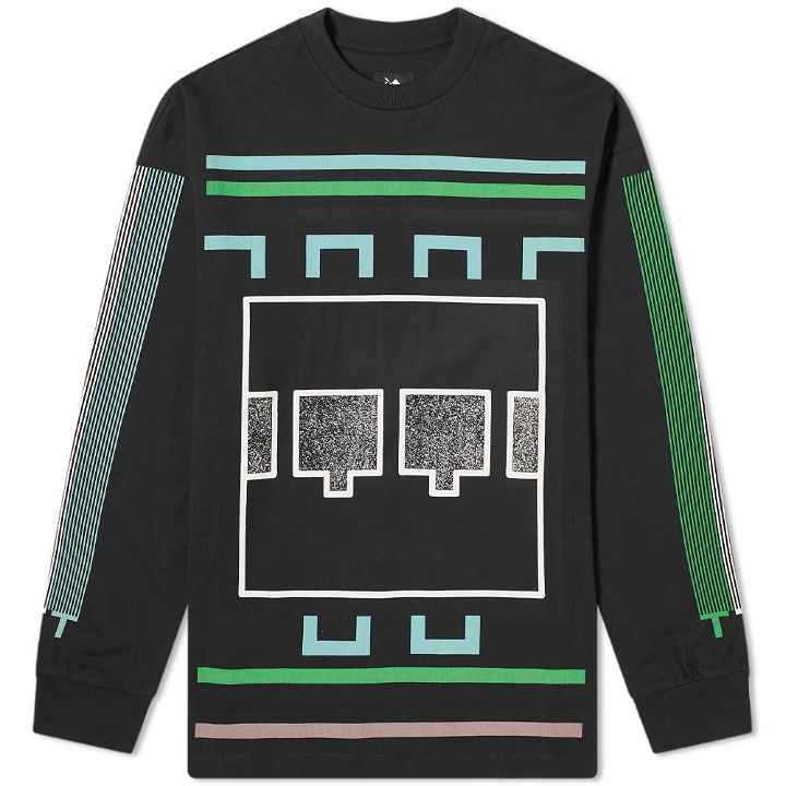 Photo: The Trilogy Tapes Long Sleeve Block Noise Tee
