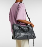Balenciaga Le City leather top-handle bag