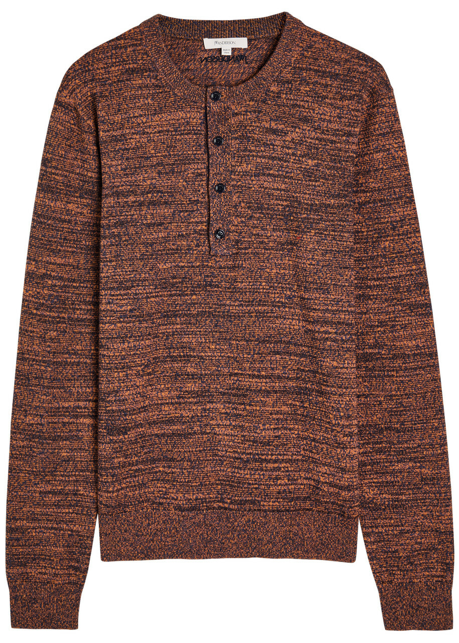 【送料&関税込】J.W. Anderson Brown Polyamide Blend Sweater J.W. Anderson Brown Polyamide Blend Sweater JW Anderson
