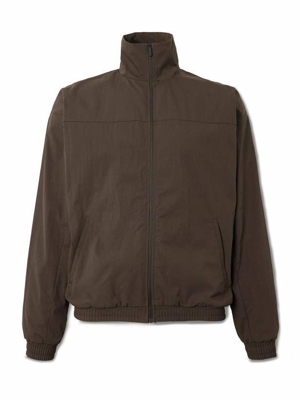 Photo: DISTRICT VISION - Nylon Track Jacket - Brown