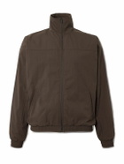 DISTRICT VISION - Nylon Track Jacket - Brown