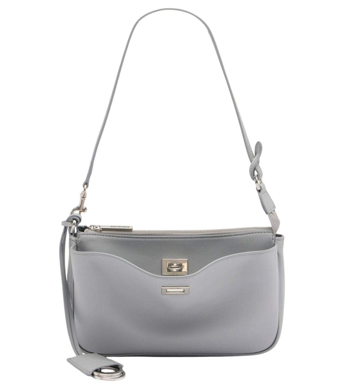 国内配【BALENCIAGA】Locker North-South M レザー バッグ BALENCIAGA - Medium Locker North-south Leather Bag Balenciaga