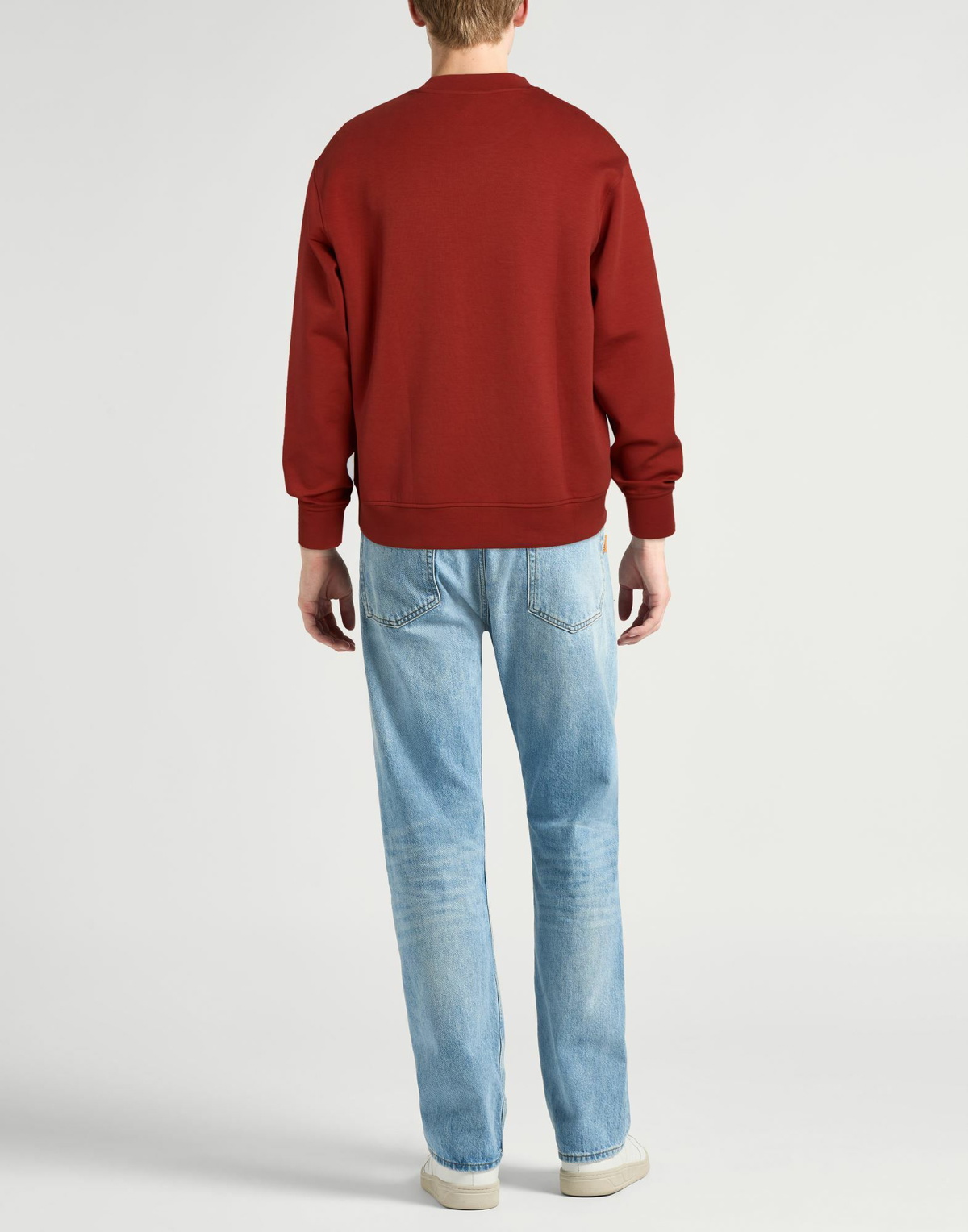 Emporio Armani Mens Sweatshirt Brick