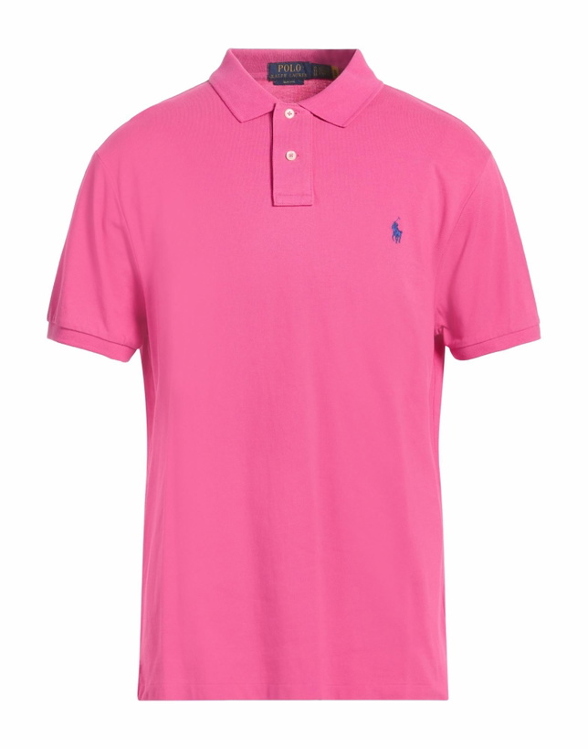 Photo: Polo Ralph Lauren Mens Polo shirt in Magenta
