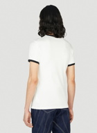 Courrèges - Bumpy T-Shirt in White