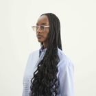 Monokel Forest Sunglasses in Crystal/Brown Gradient 