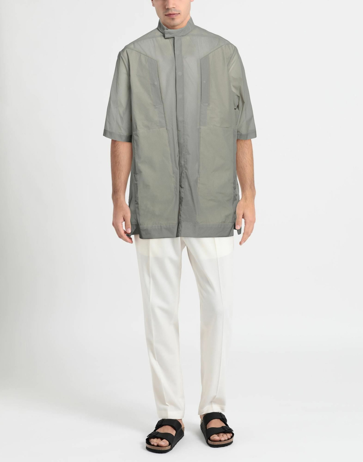 Rick Owens Mens Shirt in Beige