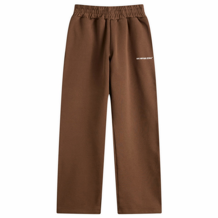 Photo: MKI Women's Uniform Wide Leg Joggers Presented by END. in Cocoa Brown