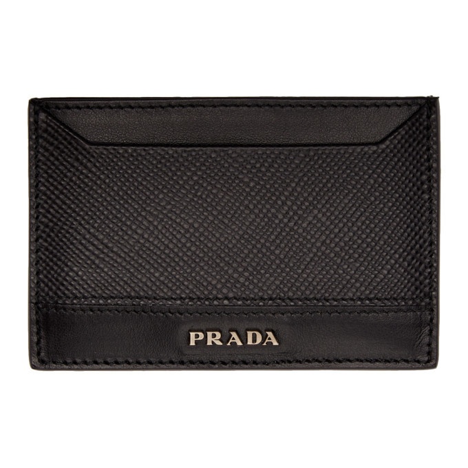 Photo: Prada Black Card Holder