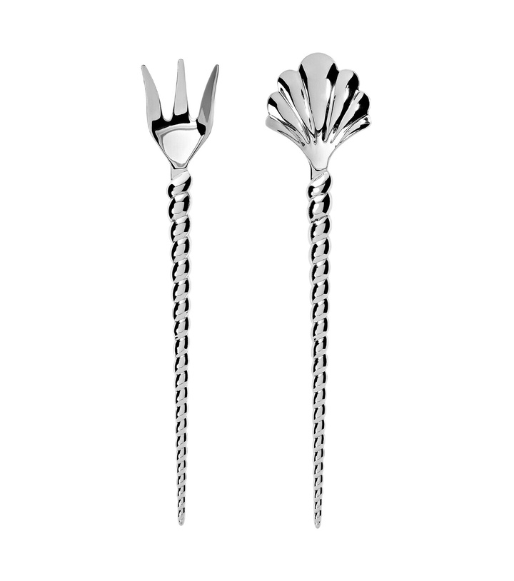 Photo: L'Objet x Jessica McCormack stainless steel serving set