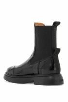 GANNI chelsea ankle boots Black