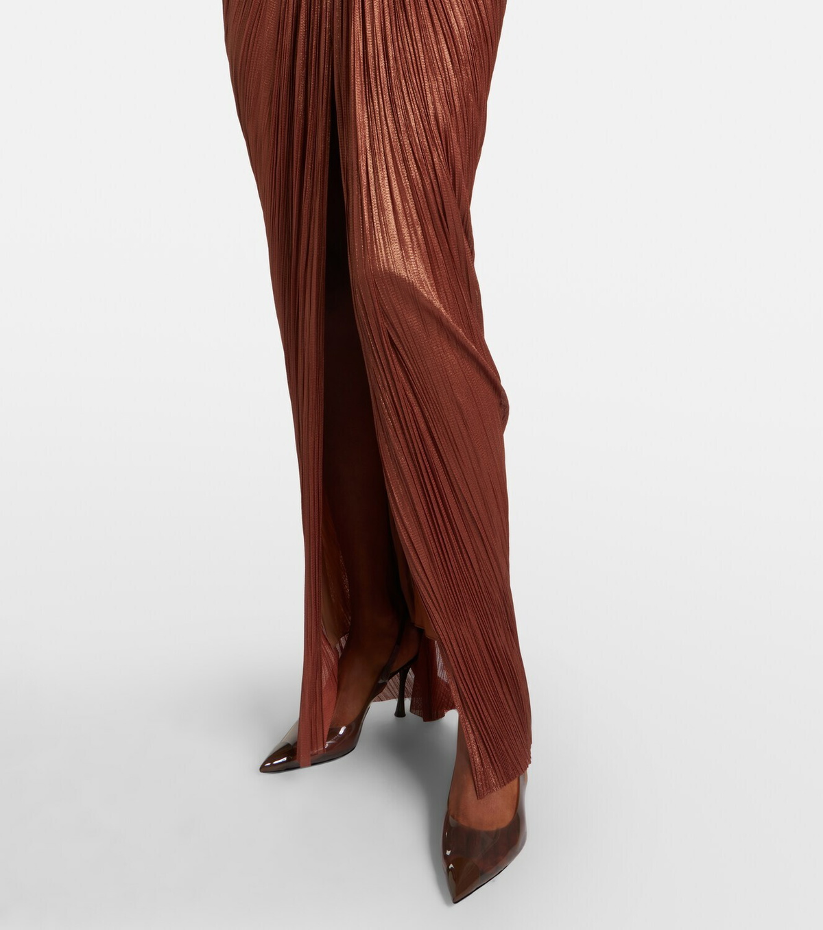 Maria Lucia Hohan Susie silk bustier gown